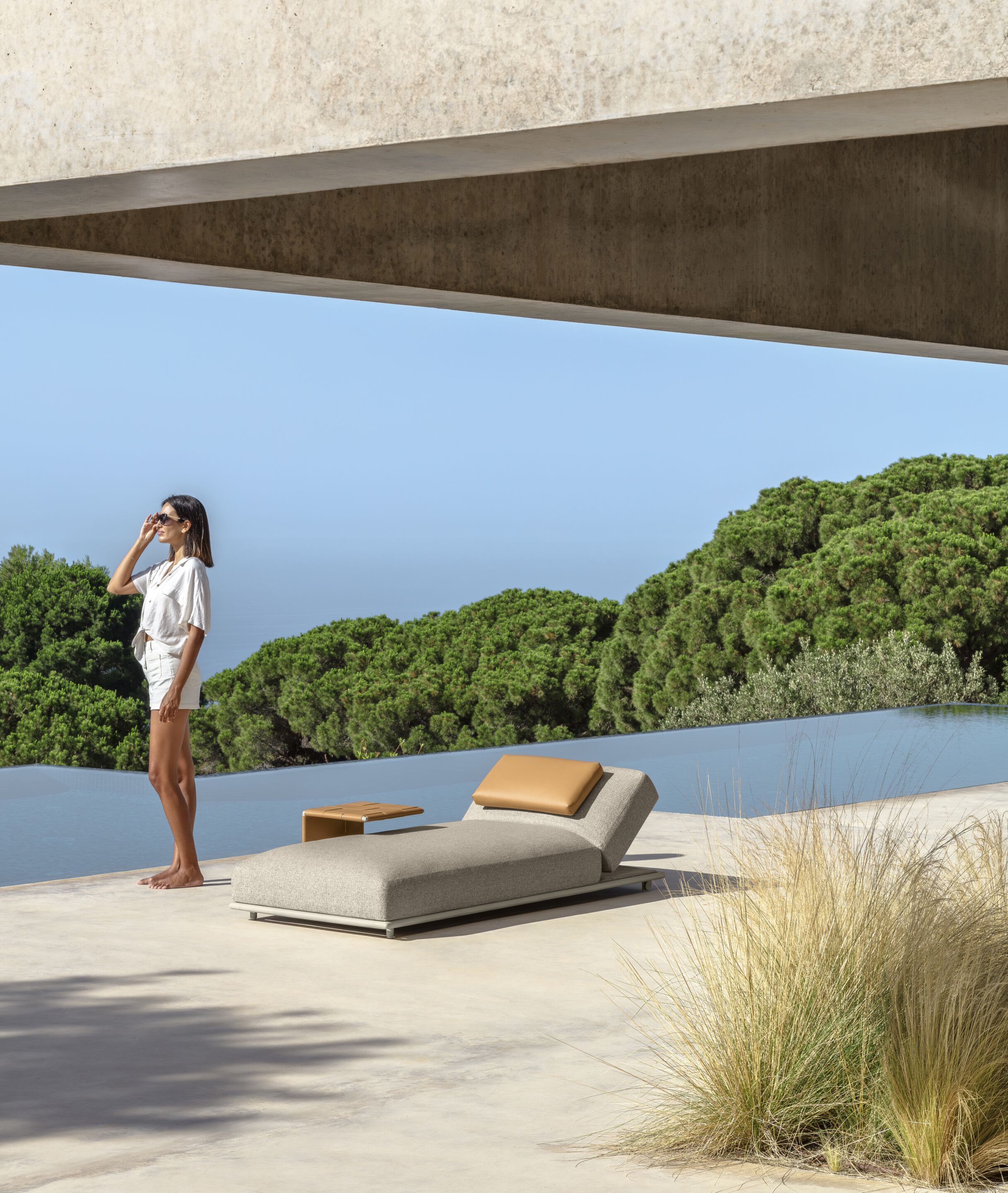 Алюминиевая откидная Садовая кровать Talenti Tressé ARCH-00090574 - Вид №3