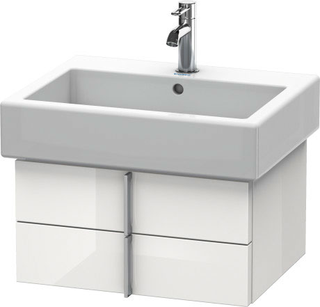 VE620405353 Тумбочка подвесная Vero #VE6204 550 x 431 мм Каштан темный, декор Duravit - Вид №2