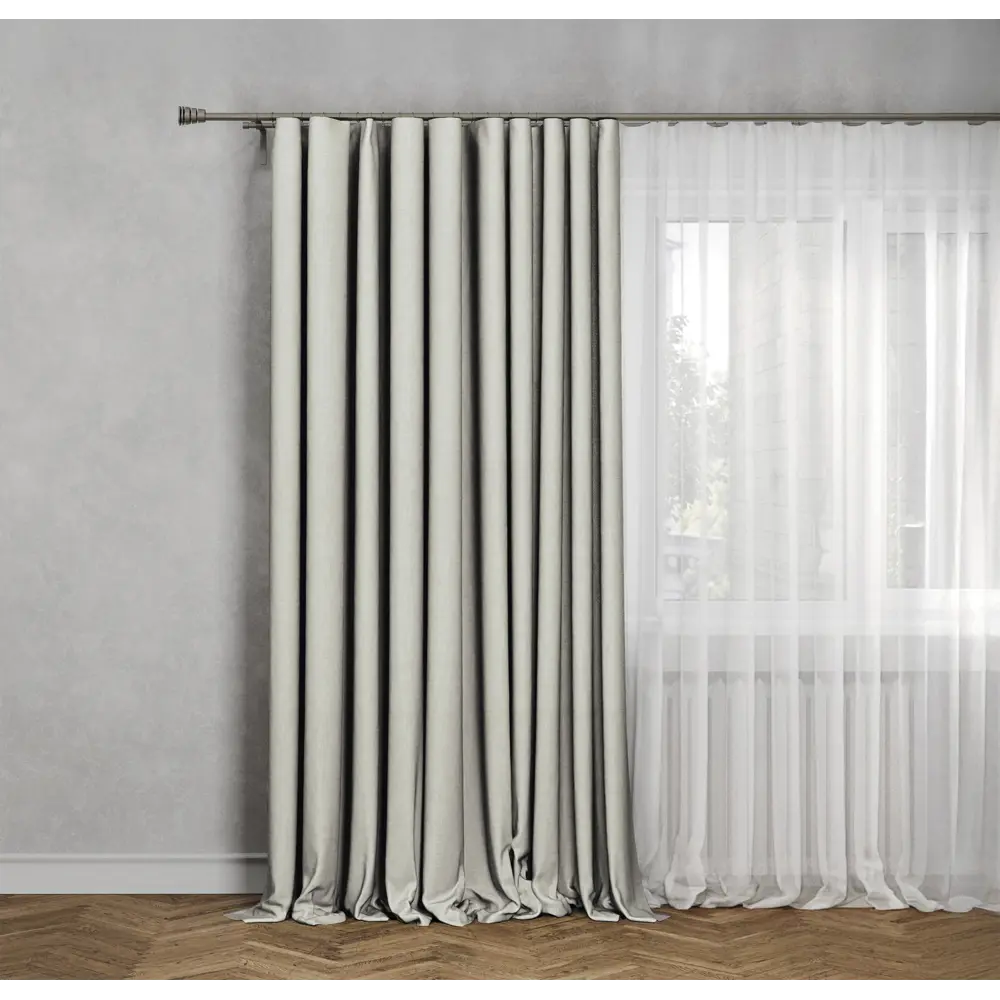 KREAFORTA Sawan - элегантная штора со скрытыми петлями для современного интерьера 89431713 STLM-1581548