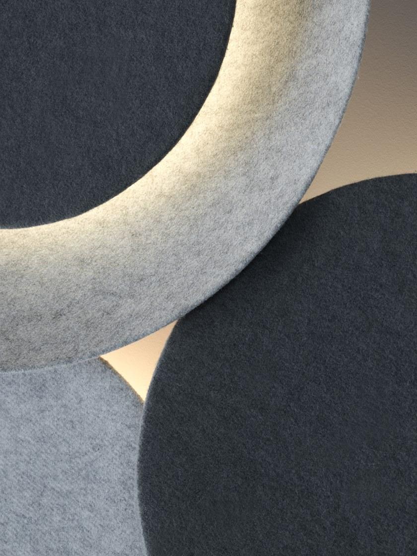 Vibia Настенный светодиодный светильник с отраженным светом Puck wall art sun-id-1374013 - Вид №2