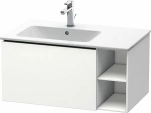 LC619101818 L-Cube Тумбочка подвесная Белый матовый, декор