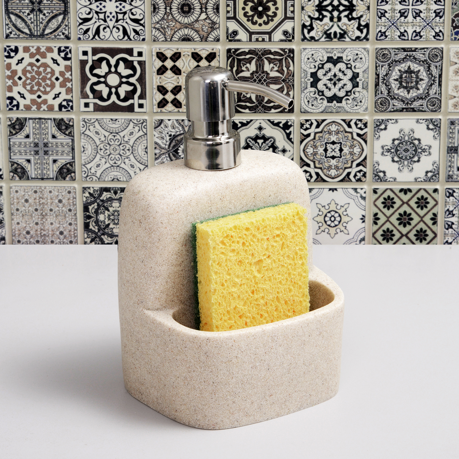 K-8499 Дозатор с емкостью для губки WasserKRAFT 