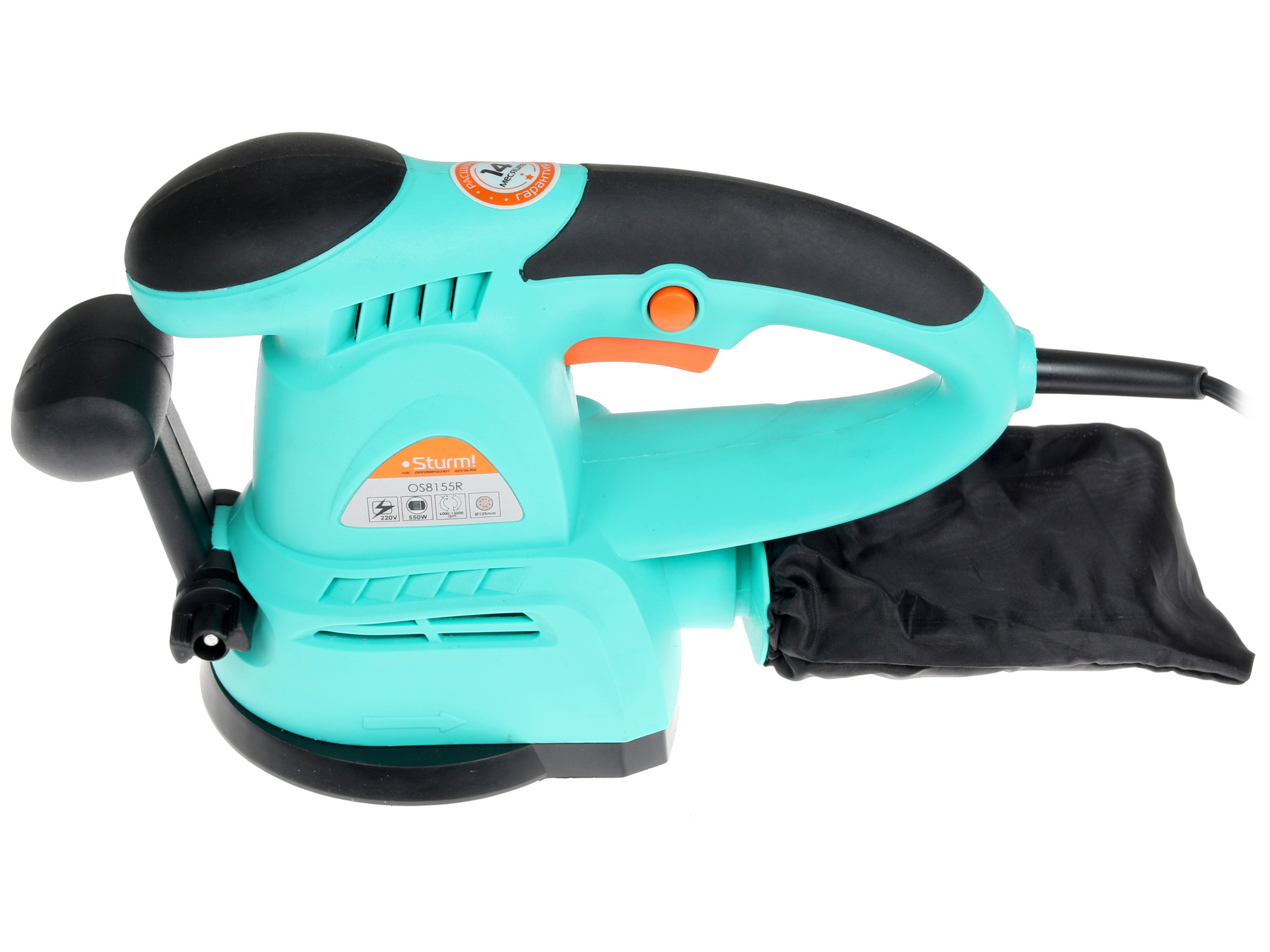 Эксцентриковая шлифмашинка Sturm! OS8155R 1086091 STDN-0012173 - Вид №2