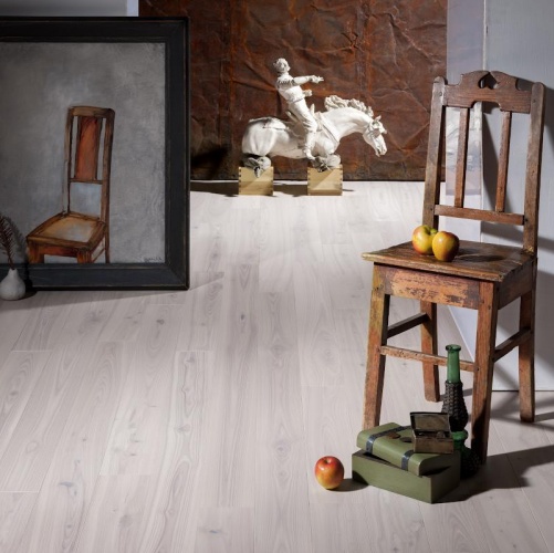 Инженерная доска Coswick Бражированная Облачный Ясень Натур с брашью (Текстурированная) 300…1845х107,95 мм 12213235 - Вид №5