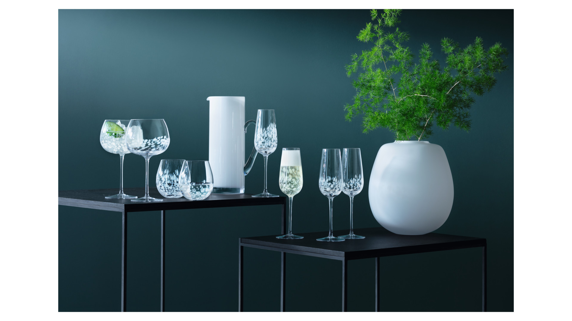 10656218 LSA International Набор стаканов LSA International, "Stipple", 425мл, 2шт. Стекло  - Вид №4