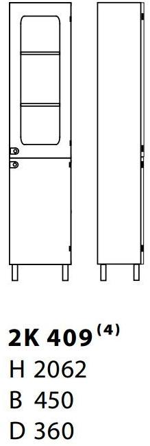 Karl Andersson Книжный шкаф / буфет из дуба 2k 2k409  - Вид №3