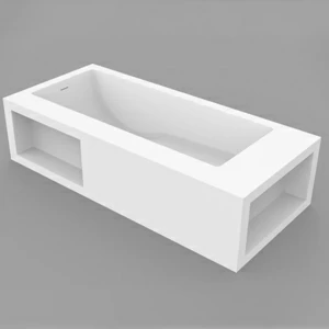 Dimasi Ванна прямоугольная отдельностоящая 2000x1000 Jade Library C белая