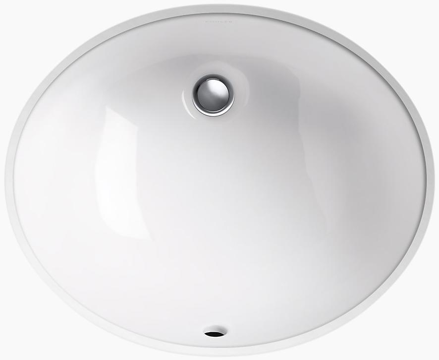 K-2209-0 Накладная раковина под столешницу  прямоугольная Kohler  - Вид №3