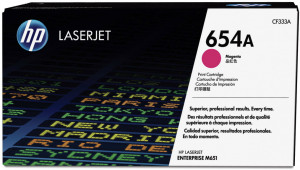 CF333A 654a magenta laserjet toner cartridge HP