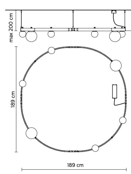 Алюминиевый подвесной светильник Karman Stant ARCH-00085261 - Вид №13