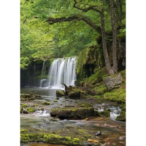 Фотообои бумажные «Снежный водопад» 184х254 см