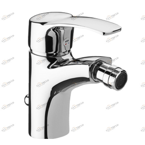 11086 монокомандный смеситель для биде с автоматическим донным клапаном EFFEPI RUBINETTERIE Kyros 