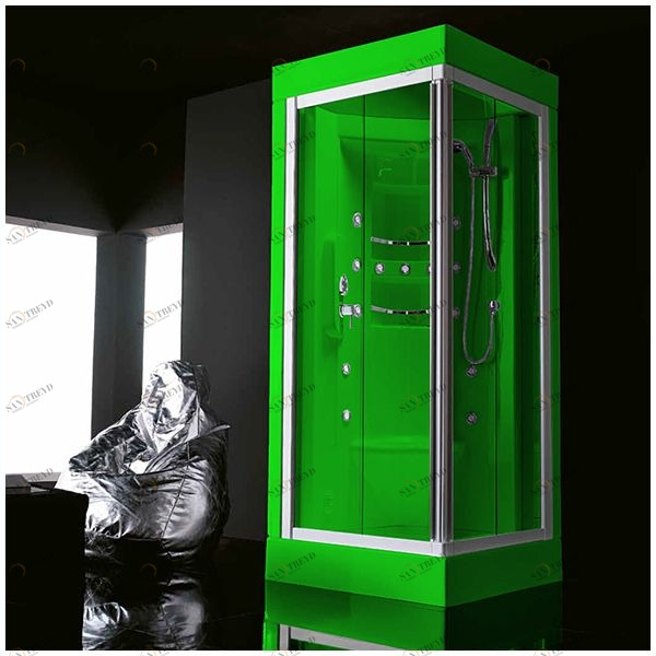 Душевая кабина Gruppo treesse Acquazzurra 80 STI-B7566D-ZE белая с гидромассажем угловая правая STIB7566DZE