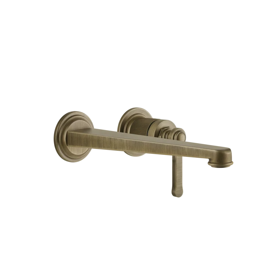 Смеситель для умывальника 65088 713 Gessi Venti20 СТАРИННАЯ ЛАТУНЬ 65088713