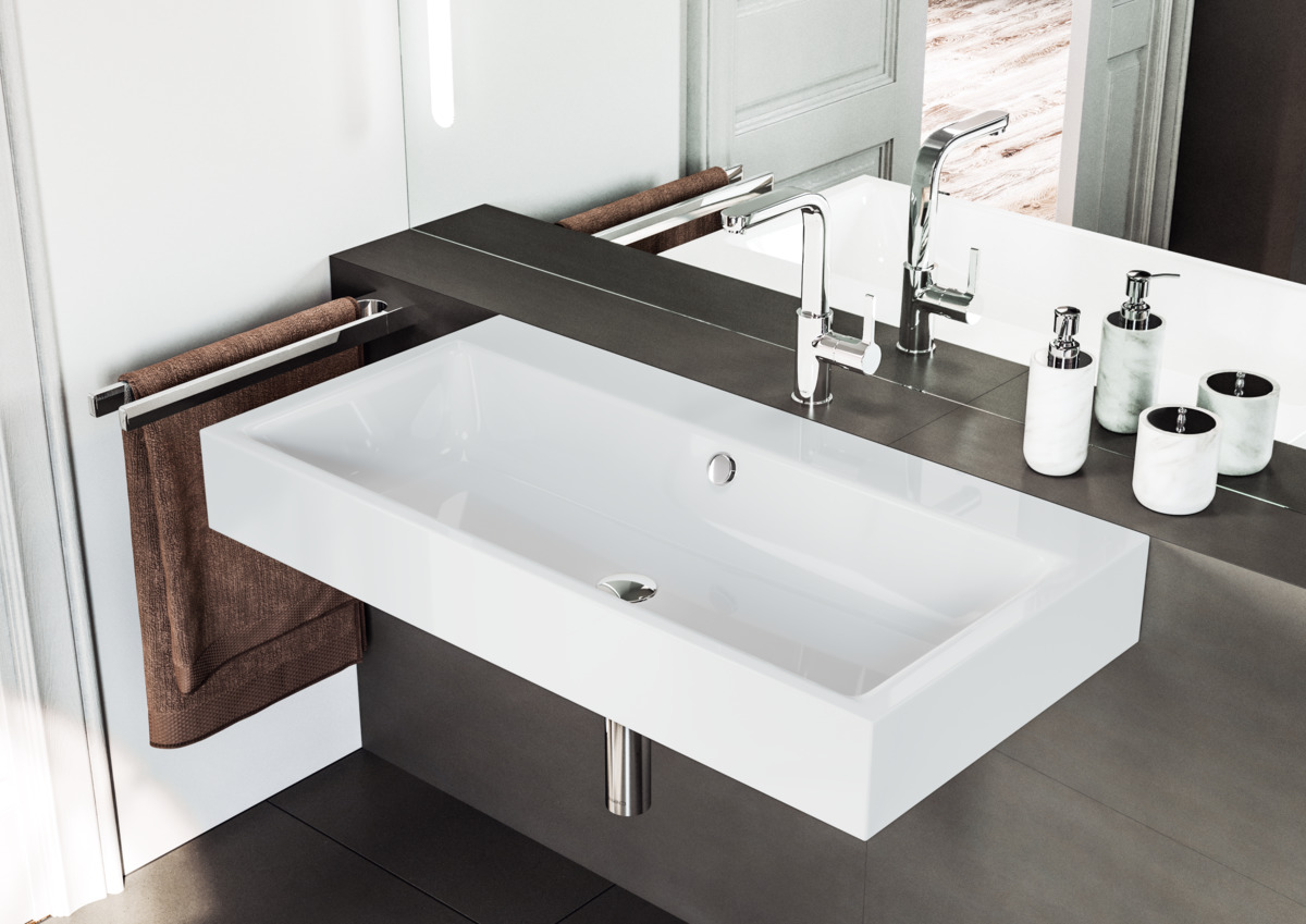 Умывальник KALDEWEI Сталь эмалированная 3163 455 холодный серый 70 31633319455 - Вид №4