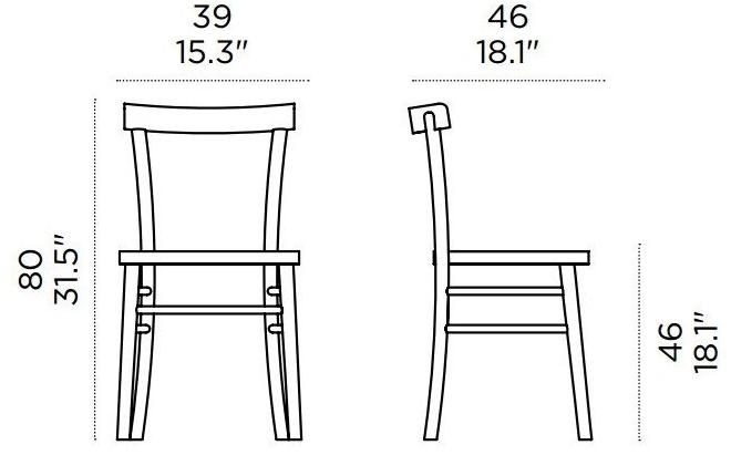 Casamania & Horm Стул из бука Cherish sun-id-1429682 - Вид №12