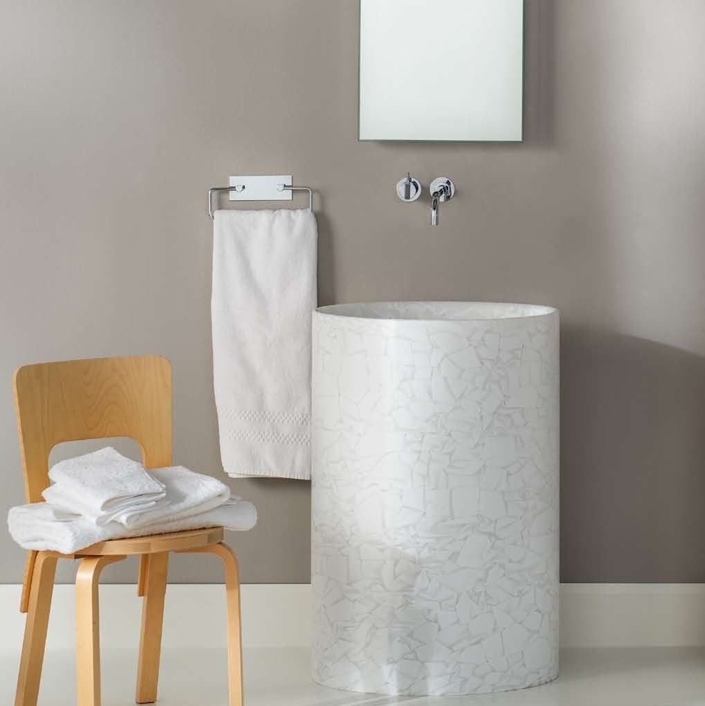 45711 Накладная раковина на столешницу  круглая Rapsel  - Вид №2