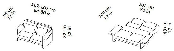 brühl 2-х местный диван-кровать sun-id-1478570 - Вид №6