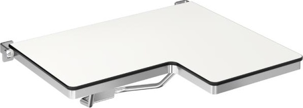 900.51.206XA Сиденье для душа складное Г-образное (ada) HEWI System 900