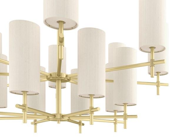 FRATO Подвесной светильник отраженного света из латуни Vienna Flf010015aas - Вид №2