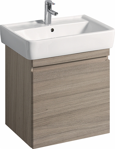 44764 IFO Renova Плоская тумба под умывальник, с ящиком и внутренним ящиком, W = 926 мм, W1 = 1000 мм, T = 438 мм, вяз, пленка  - Вид №7