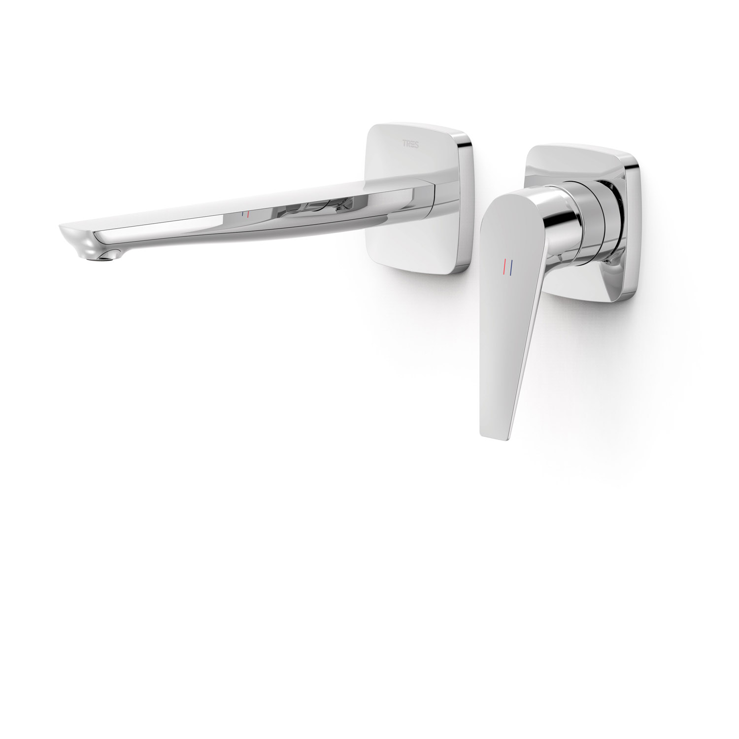 Скрытый смеситель для умывальника CANIGÓ PLUS с одной ручкой-21830004 TRES Canigo