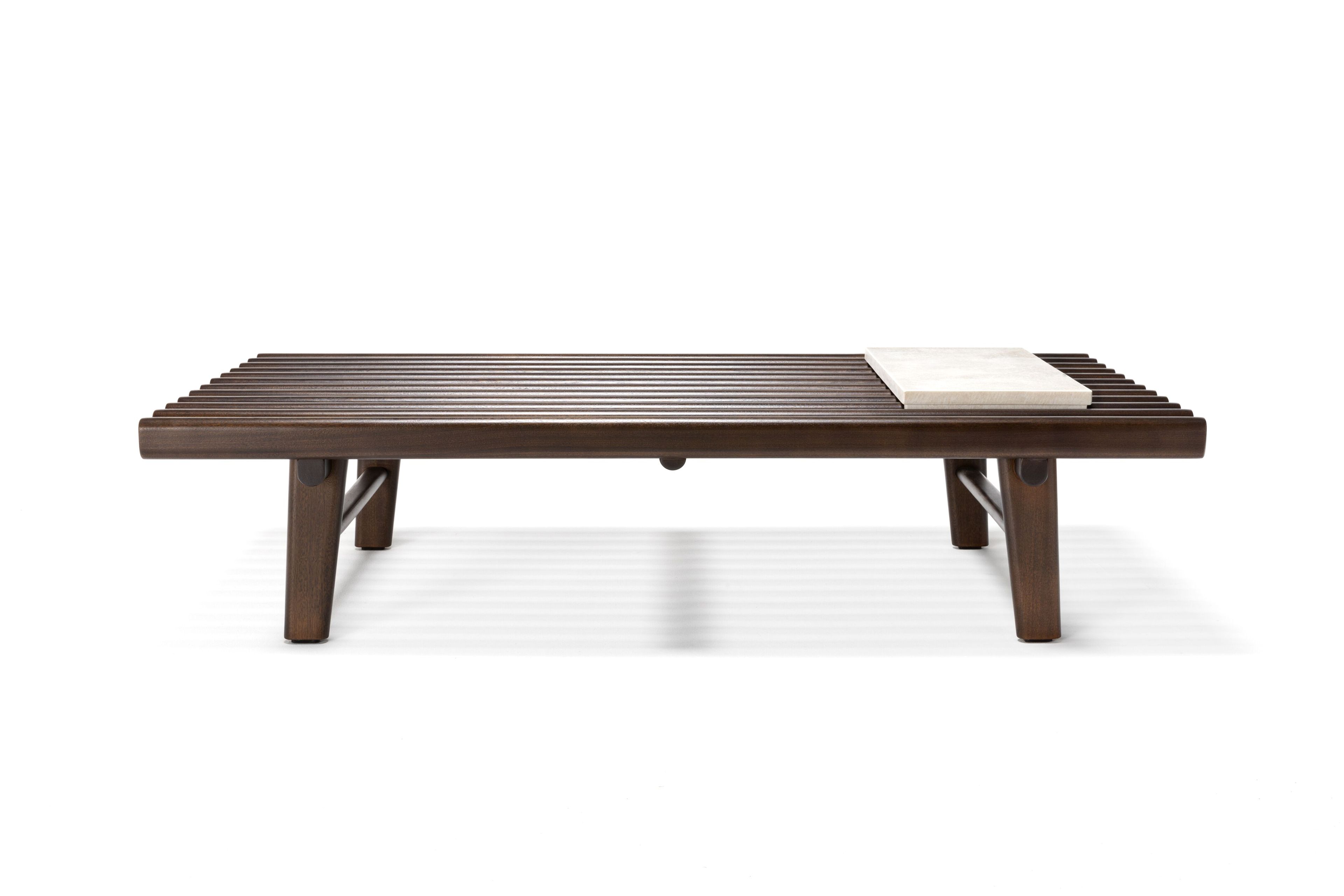 Низкий садовый столик из красного дерева Exteta Эльба ARCH-00085814 - Вид №2