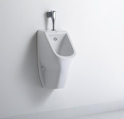 082830 Настенный писсуар, уринал с мушкой Duravit D-Code - Вид №1