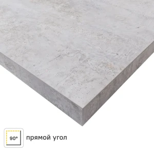 Столешница KONSENSA Бетон светлый 80x120x3.8 см ДСП цвет серый 89452029 STLM-2077519