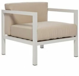 Il Giardino di Legno Садовое кресло из алюминия с подлокотниками Lui & lei Lei202