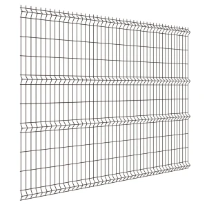 3D панель для забора Fine 2.5x2.03 м RAL 8017 коричневый 4 ребра