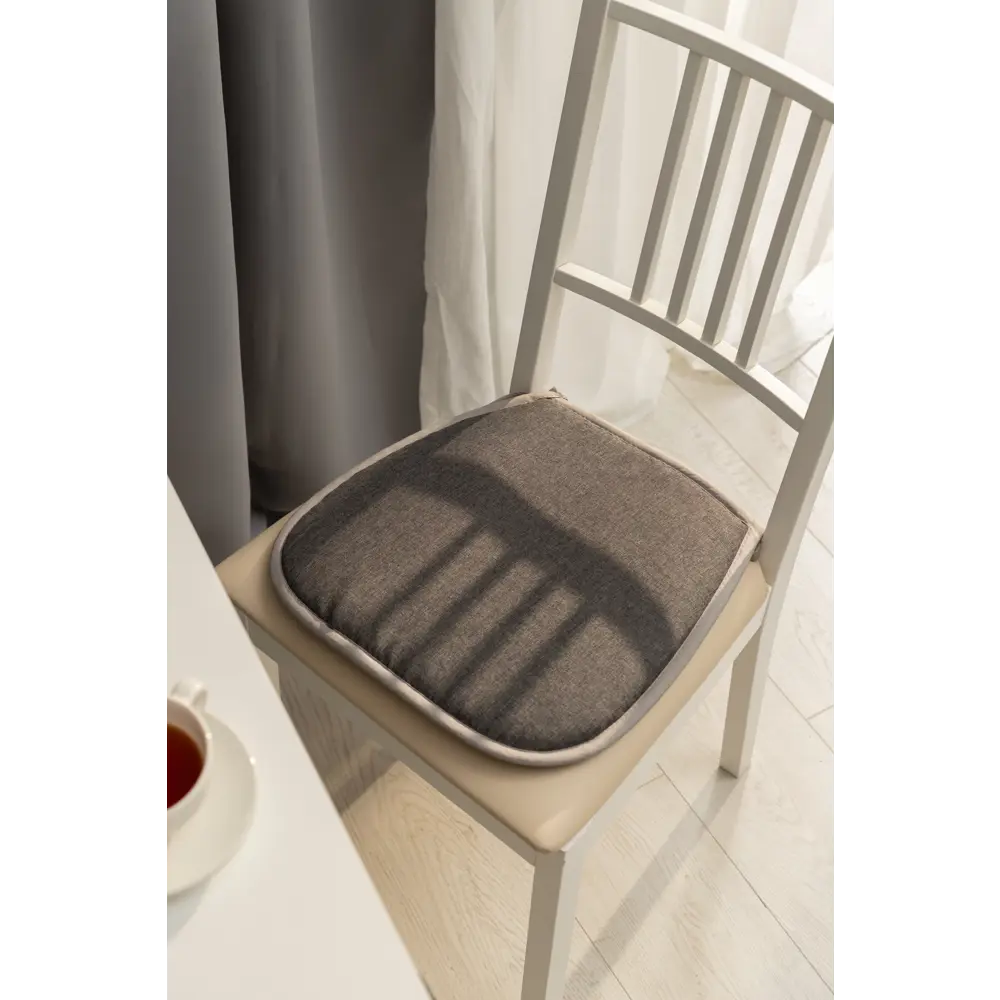 Галета Савана 38/27x40x3 см цвет графит LINEN WAY STLM-2149088 - Вид №3