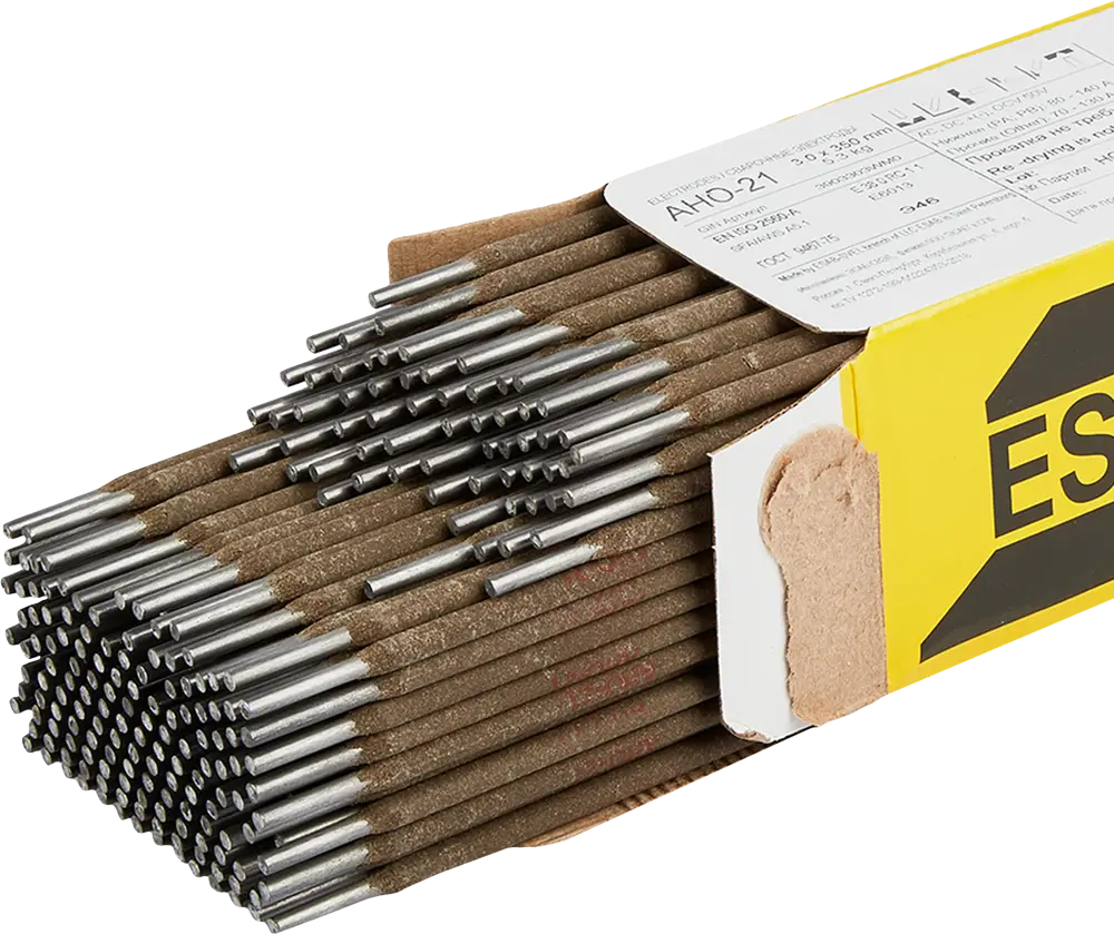 Сварочные электроды ESAB АНО-21 для конструкционной стали 3 мм 89143881