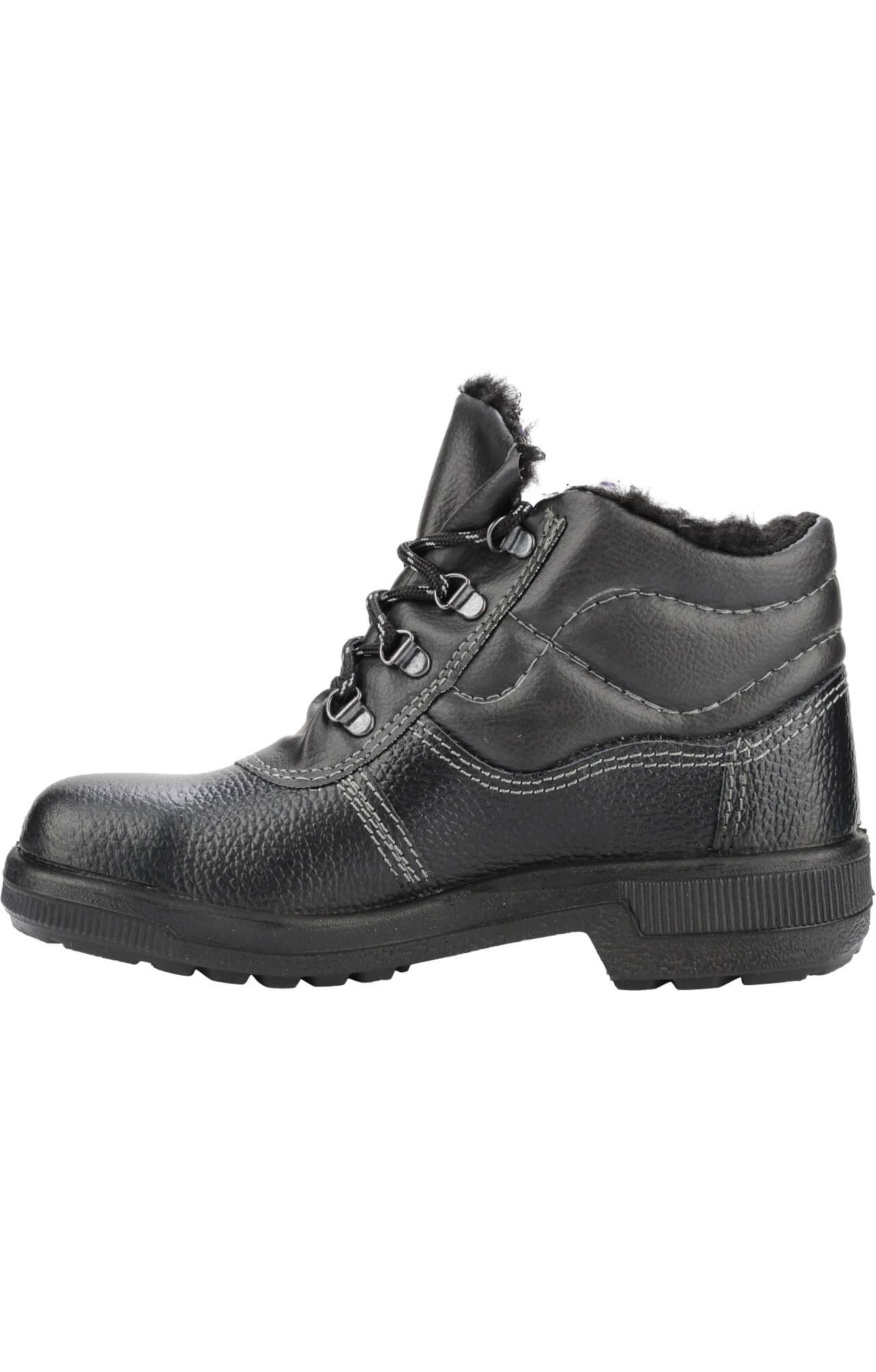 68929 Ботинки "Труд" утепленные черные (натуральная кожа)  Зимняя обувь  размер 47 Спецодежда  - Вид №2