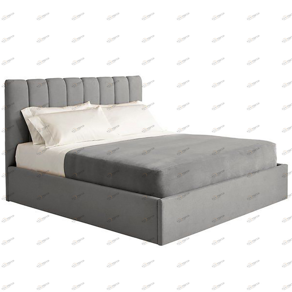 Кровать двуспальная 160х200 серая Cruise ICON DESIGNE CRUISE 177958 Серый 