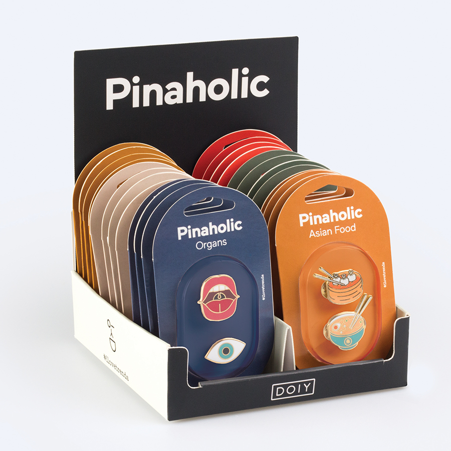 DYPINSORG Набор из 2-х металлических булавок pinaholic organs Doiy  - Вид №5