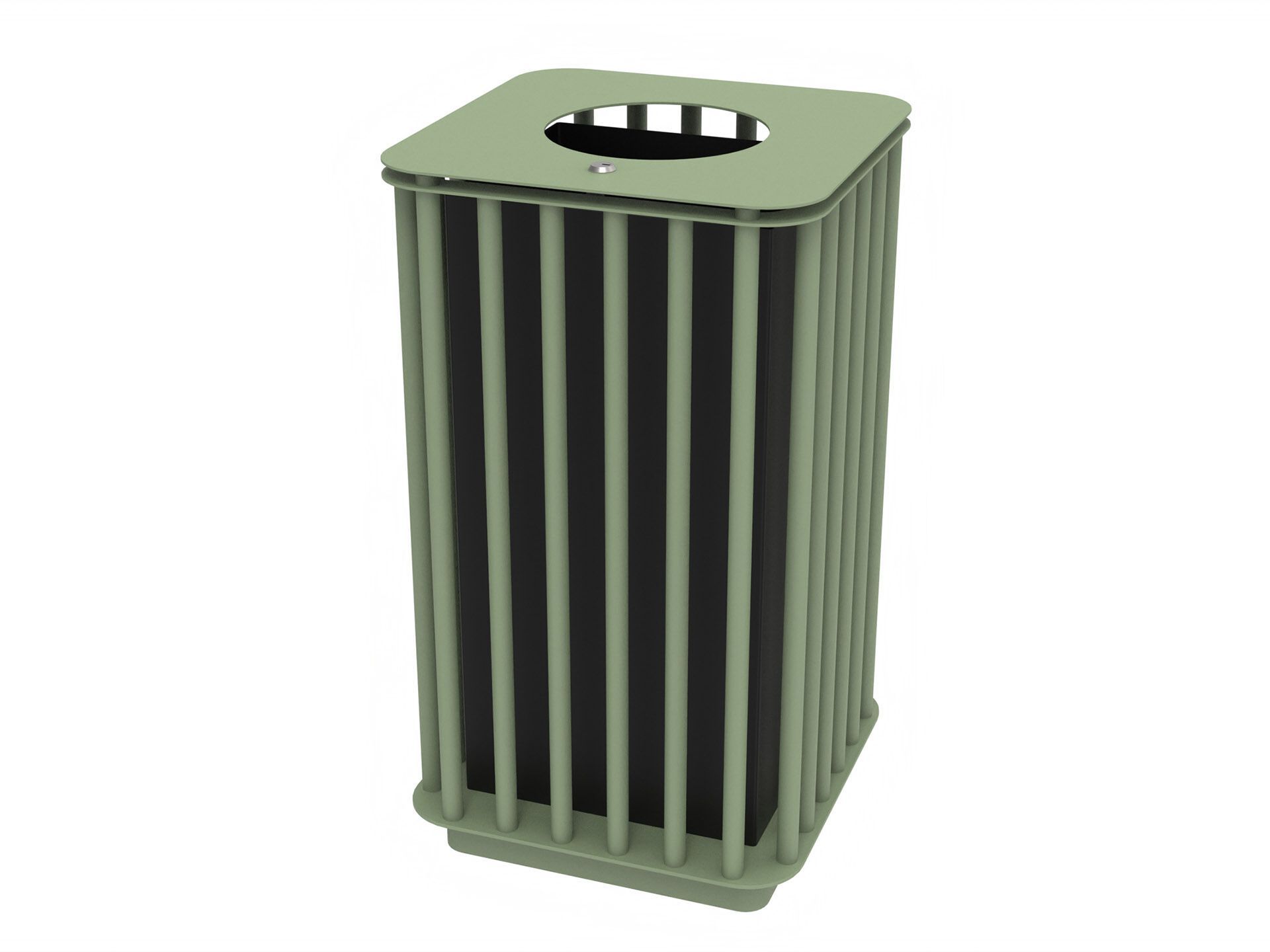 Оцинкованная стальная стойка для мусора Lazzari Spring ARCH-00015635 - Вид №3