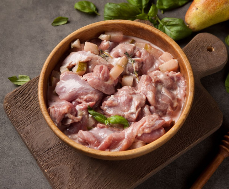 9329 Утка в сливочно-медовом соусе с грушей Вкусляндия 