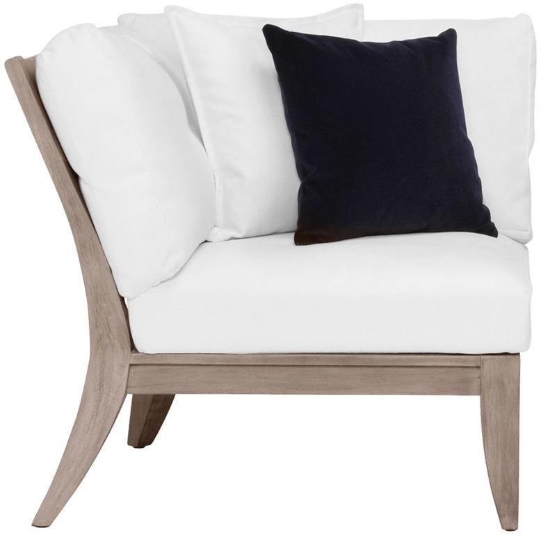 JANUS et Cie Угловой модуль из тика для модульного дивана Relais sun-id-1504049 - Вид №4