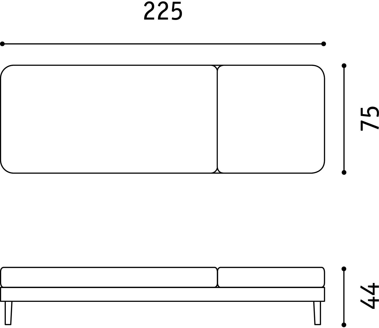 Febal Casa Секционный диван со съемным чехлом из ткани с шезлонгом sun-id-1349320 - Вид №9
