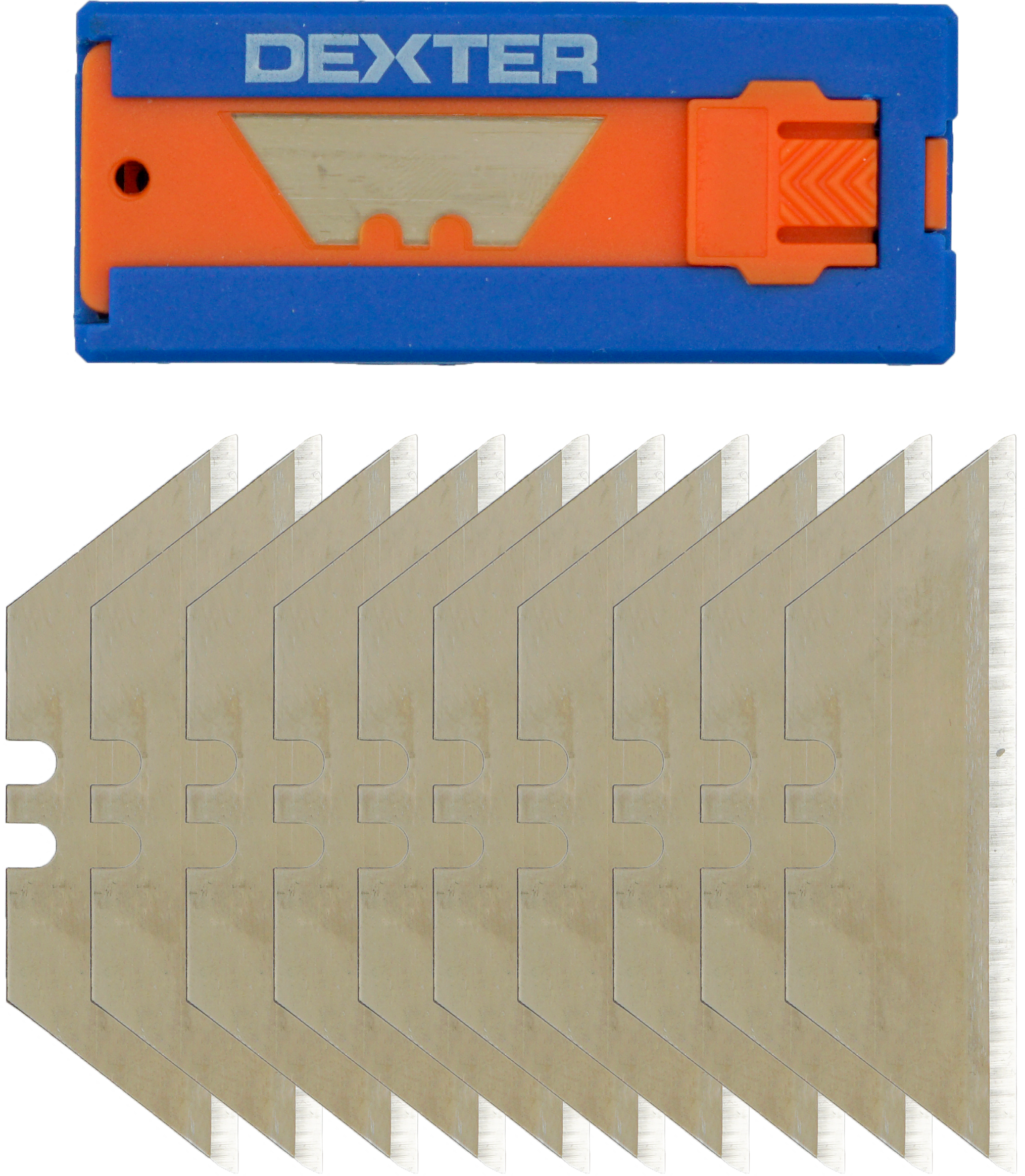 Трапециевидные лезвия Dexter 19 мм для монтажных работ (10 шт) 83684280