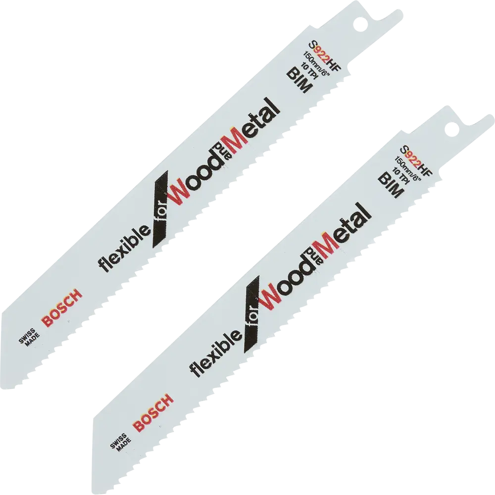 Пилки для сабельной пилы S922HF Bosch, 2 шт. 82491463 STLM-2203928 BOSCH PROFESSIONAL 