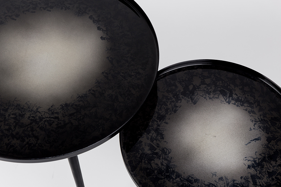 Комплект журнальных столов Flow set of 2, 2 шт, черный Zuiver 2300089 - Вид №8