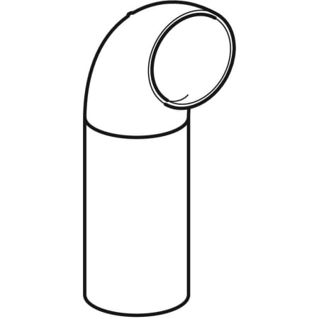 GEBERIT 360.055.16.1 Отвод удлиненный Geberit PE  - Вид №1