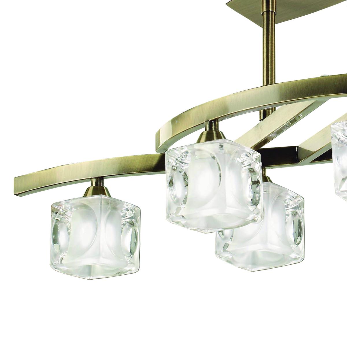 099672 Люстра потолочная MANTRA CUADRAX 0990 Mantra Cuadrax  - Вид №1