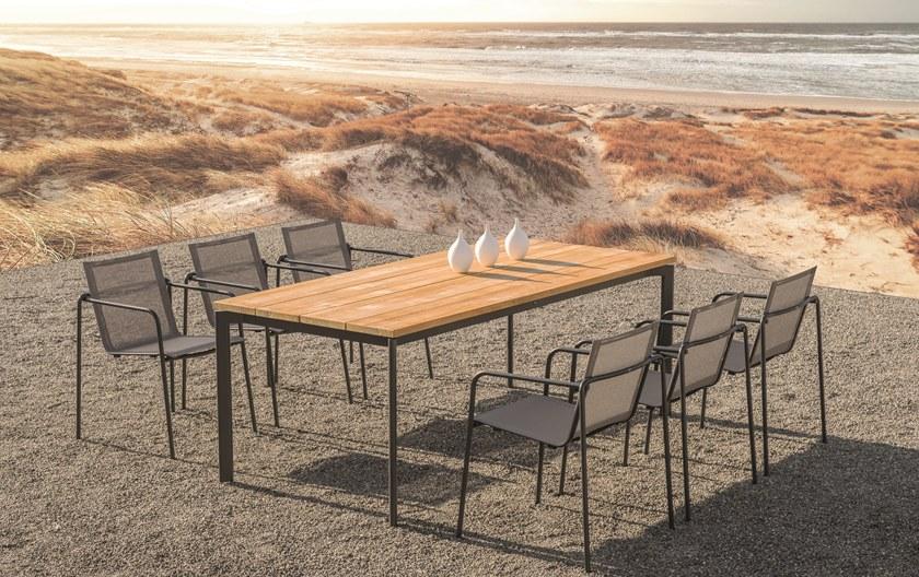 FISCHER MÖBEL Штабелируемый садовый стул с подлокотниками Taku sun-id-1410361 - Вид №13