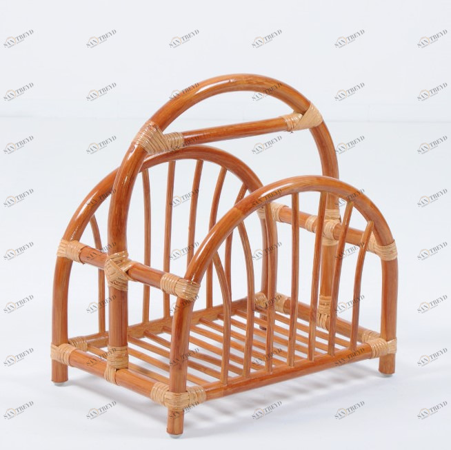 Газетница из ротанга коричневая "Коньяк" 17/01 VINOTTI  00-3885424 Коричневый 