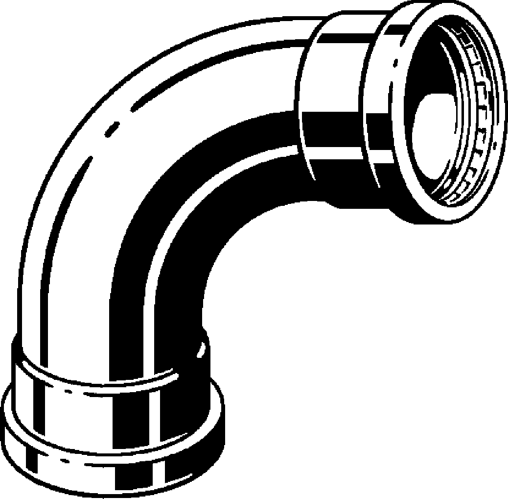 Viega Отвод 90° Sanpress Inox XL 2316XL (482619) 482 619 - Вид №1