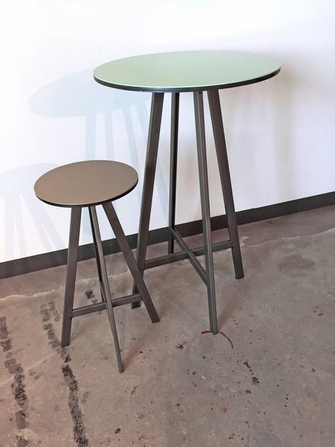 Officine Tamborrino Круглый стол из листового металла Disco sun-id-1377690 - Вид №4