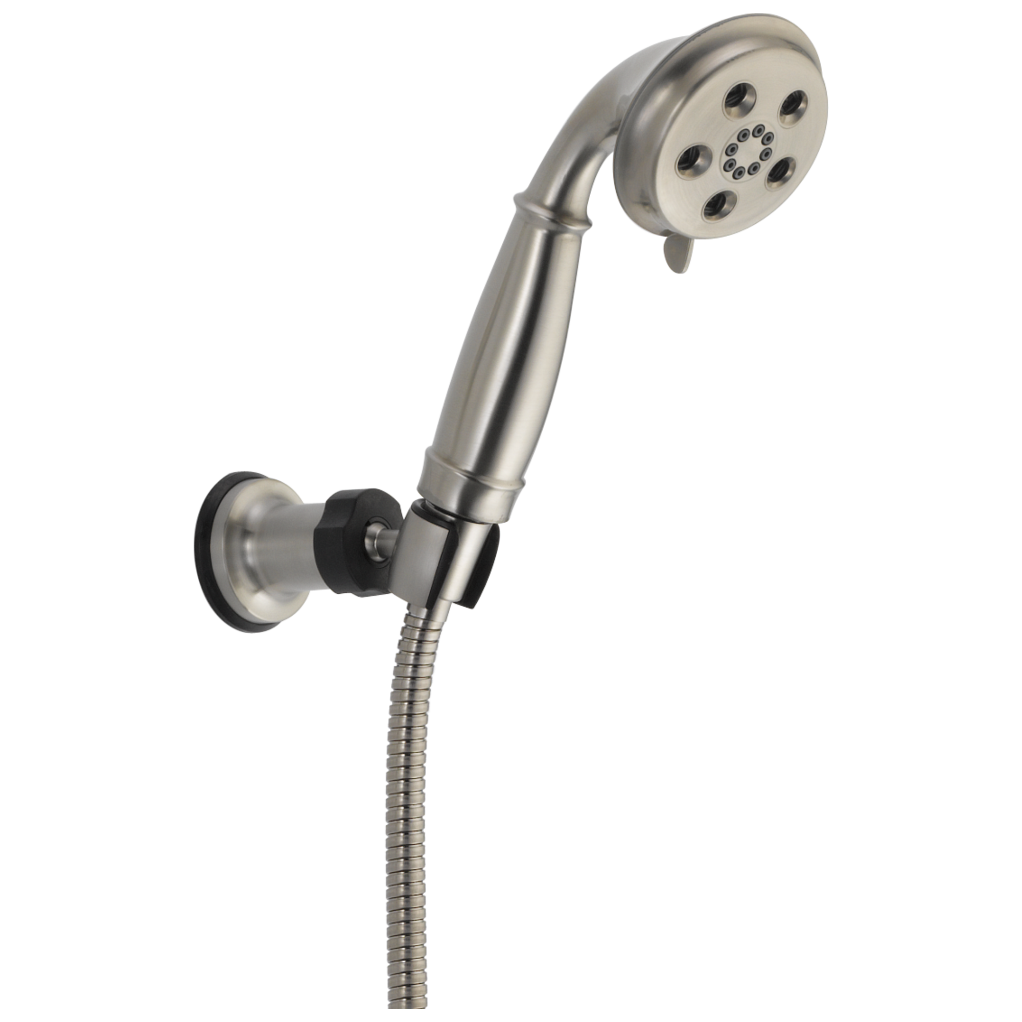 55433-SS H2Okinetic® Ручной душ с 3 настройками для настенного монтажа Delta Faucet Universal Showering Нержавеющая сталь 